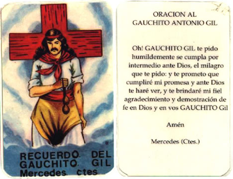 gauchito gil estampa