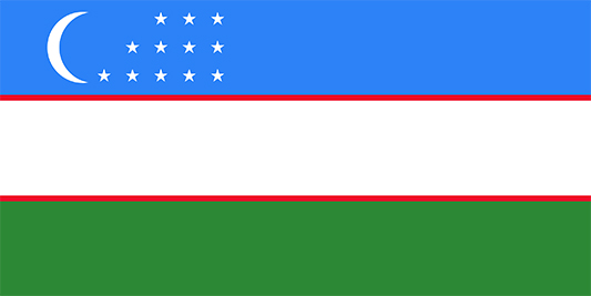 uzbekistan flag