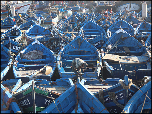 <strong>Flotta peschereccia di Essaouira</strong><br /> <br /><em>♫ Moktar Gania & Gnawa Soul - Rabi Lâafou.mp3</em>